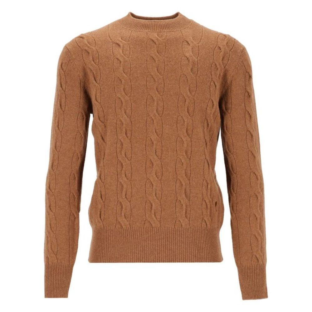 Ami Women Cable-Knit Sweater